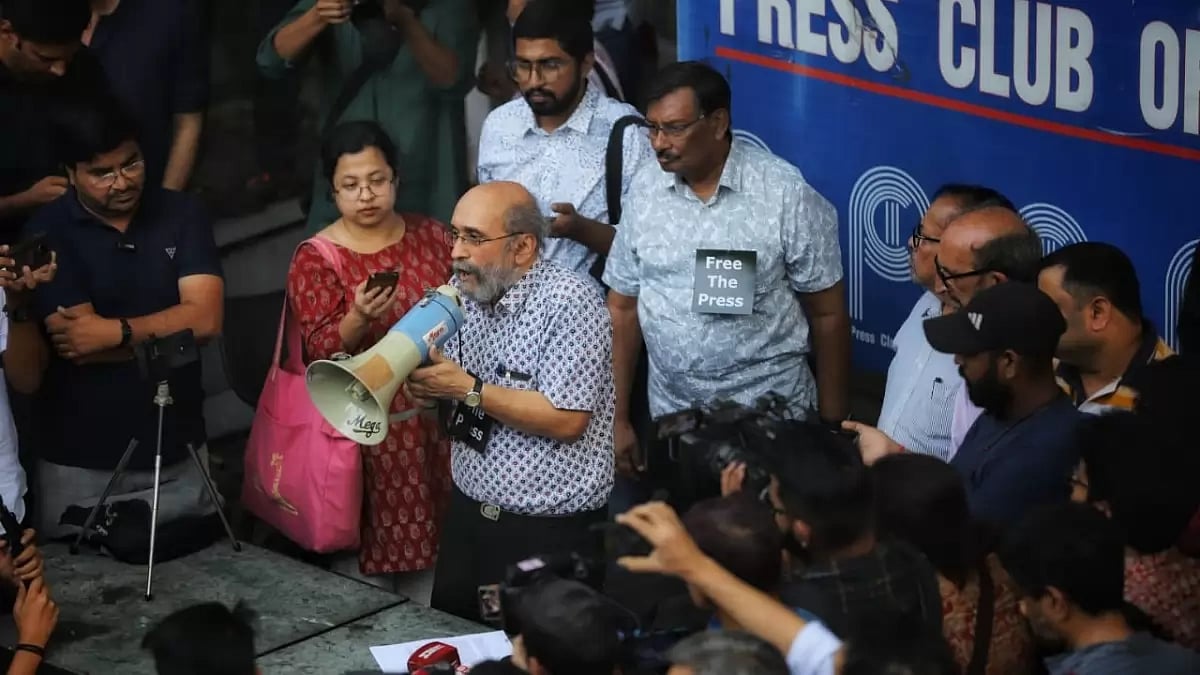 Journalists protest over Police action on NewClick