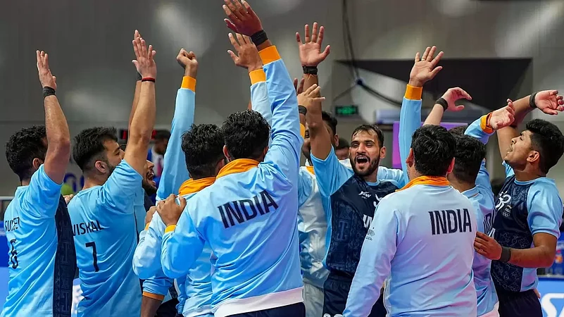 Representative Image Indian Mens Kabaddi Team