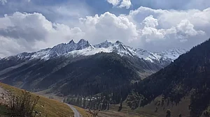 The view of Ladakh.