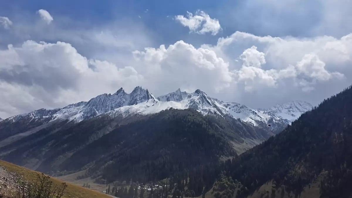 The view of Ladakh.