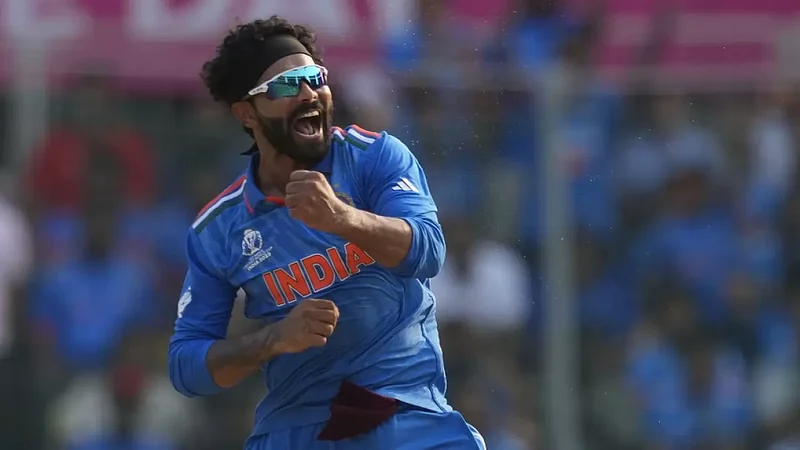 IND Vs AUS: Vintage Ravindra Jadeja Cleans Up Steve Smith With Magical Delivery In ICC World Cup 2023 - Watch