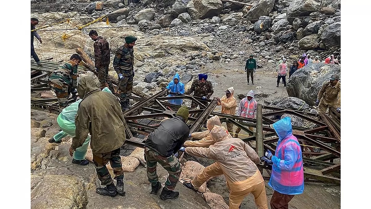 Flood in Sikkim