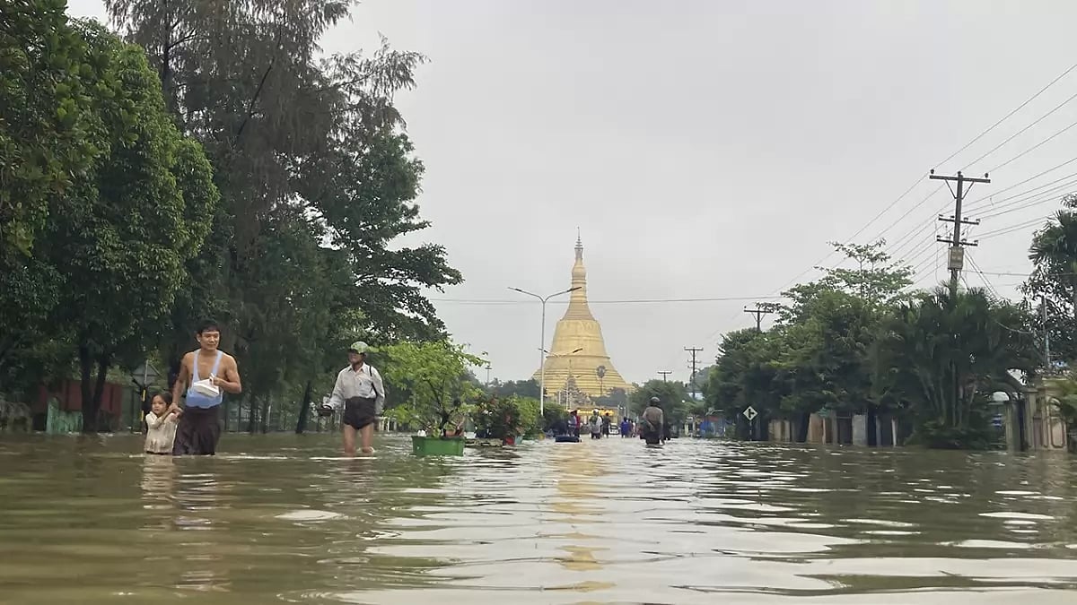 Myanmar Flooding
