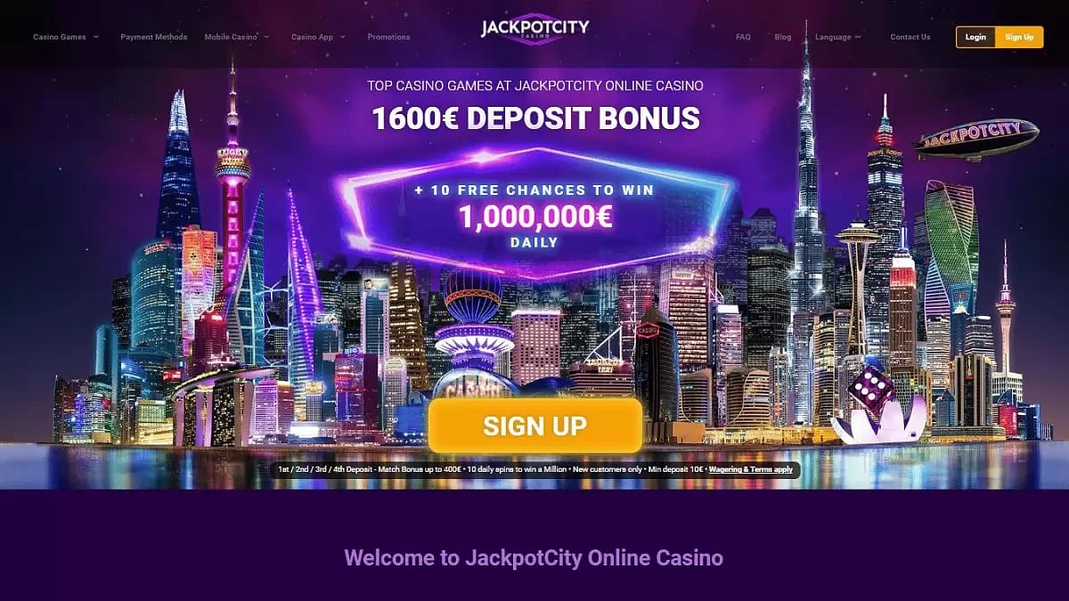 Jackpot City Sister Sites CA