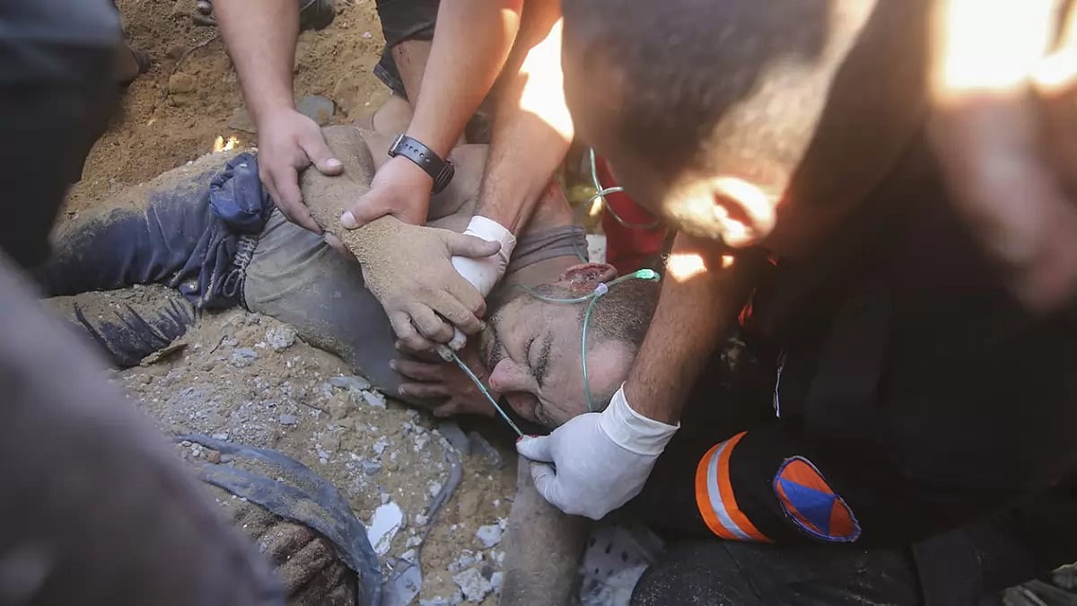 In Pictures: Glimpses Of War-Ravaged Israel And Gaza