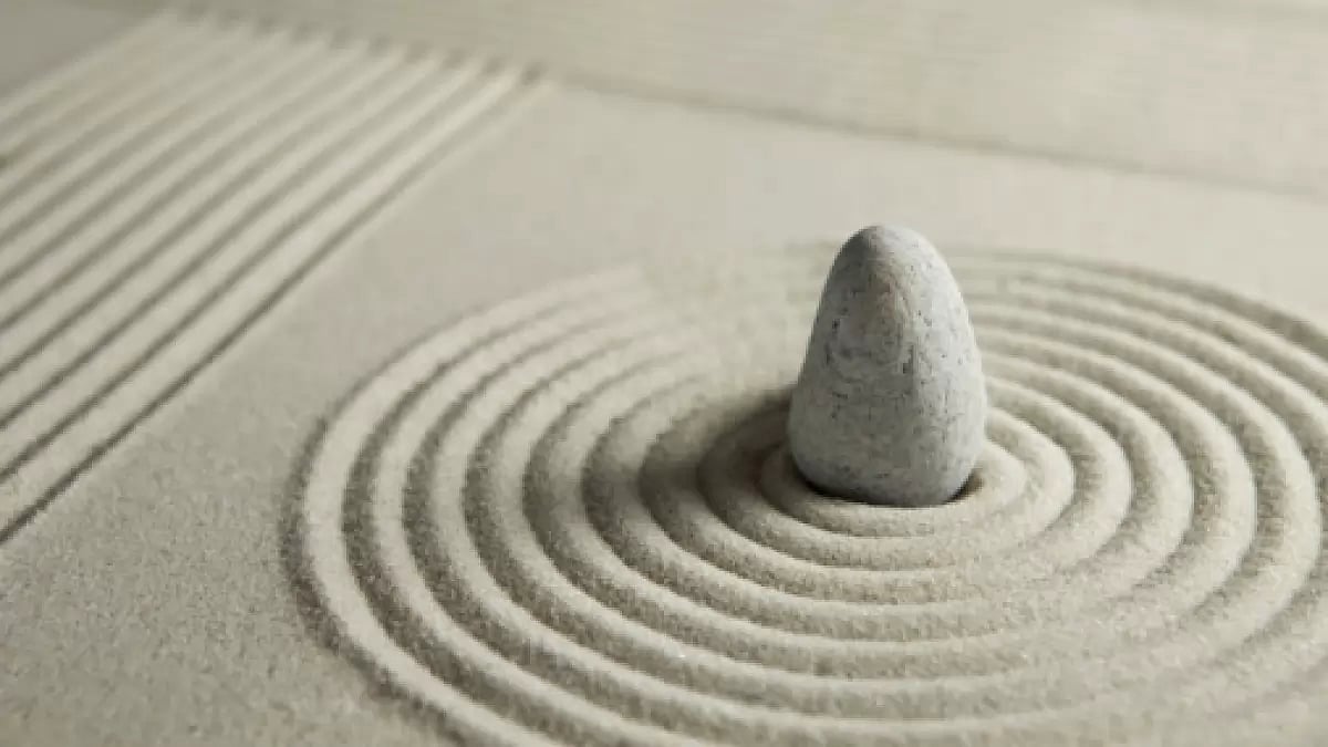 Mini zen garden 