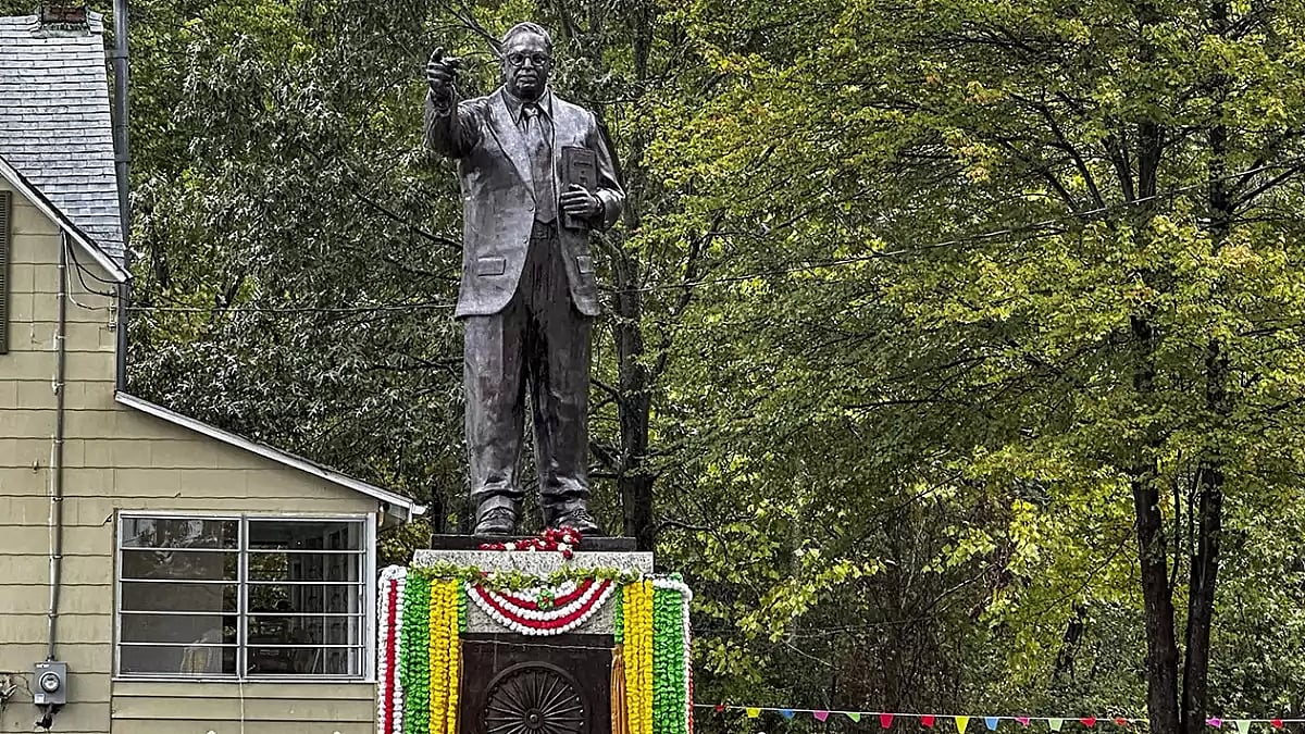 Tallest Ambedkar statue outside India