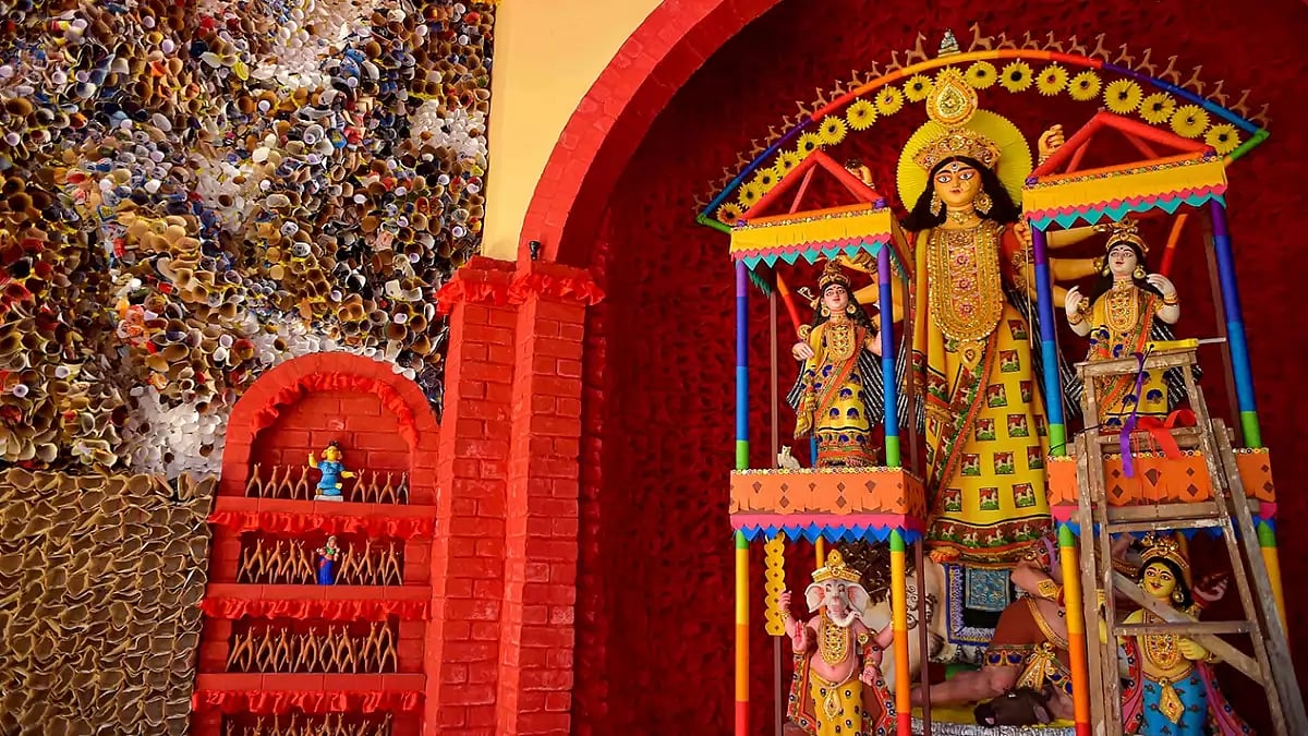Durga Puja Preparations