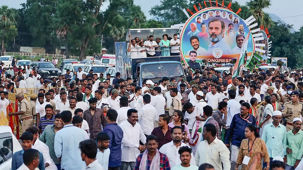 Congress Vijayabheri Yatra in Telangana