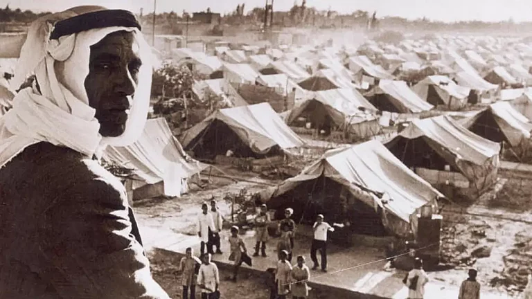 Nakba 1948 Palestine - Jaramana Refugee Camp, Damascus, Syria - null