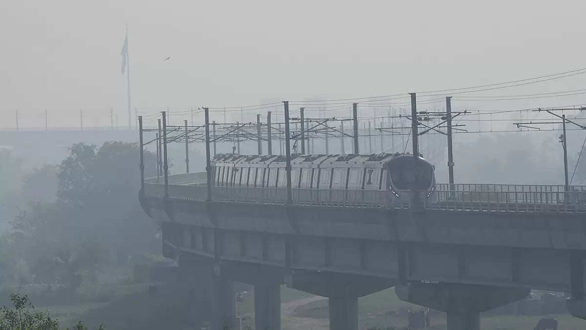 Fog in Delhi