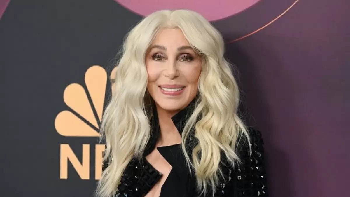American singer and actress Cher