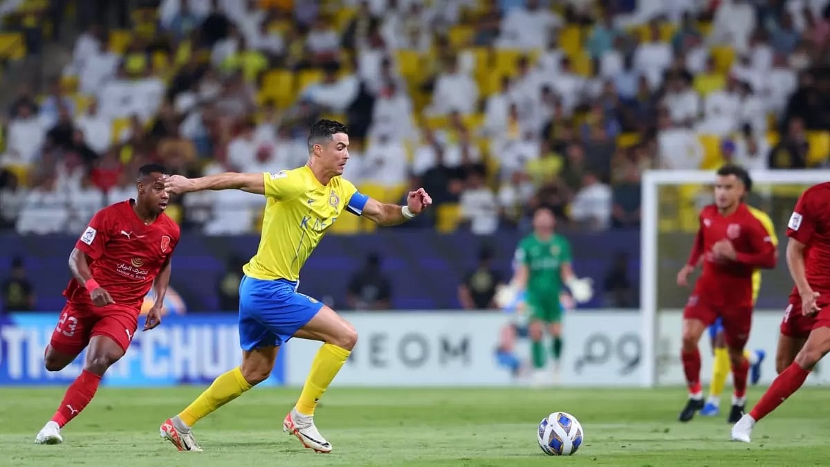 File image of Cristiano Ronaldo in action for Al-Nassr
