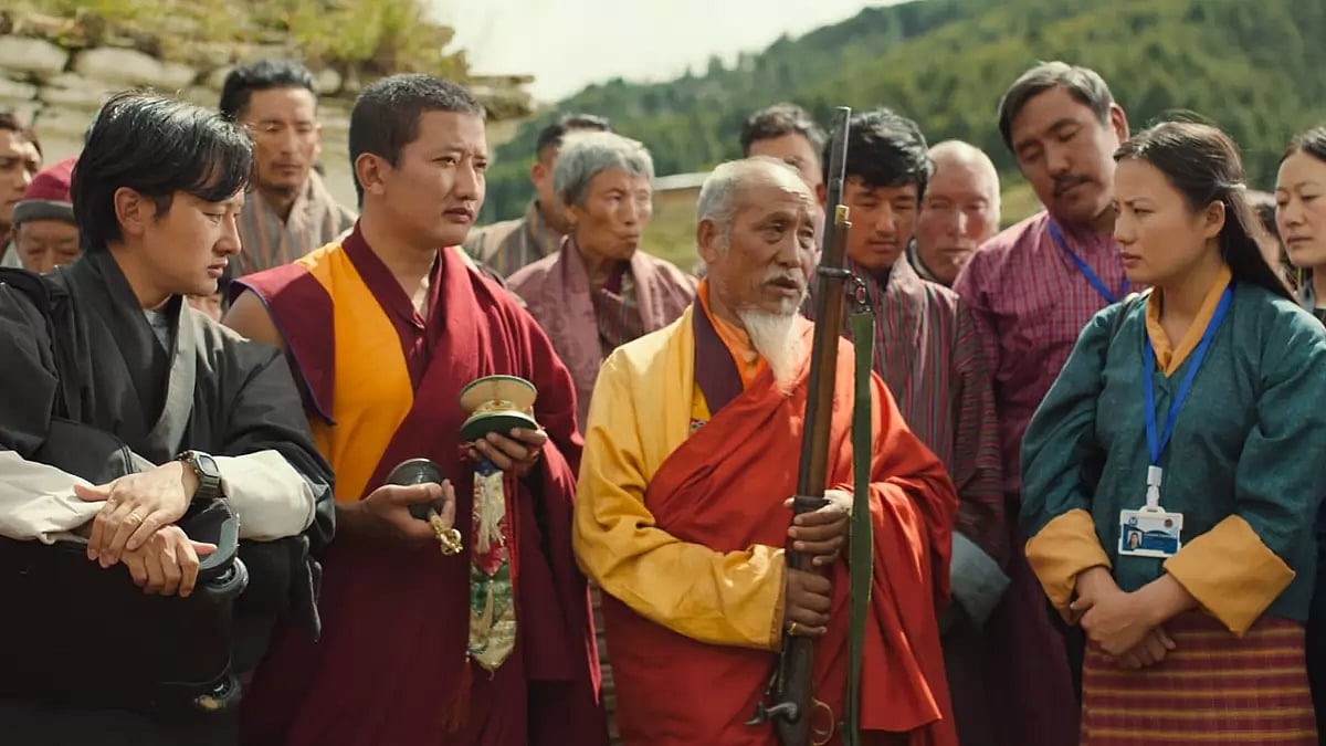 A Still From 'The Monk And The Gun'