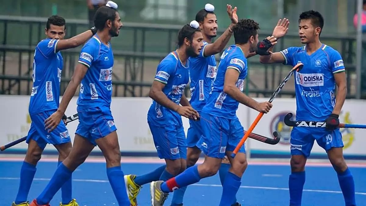 Men's Indian Hockey junior team