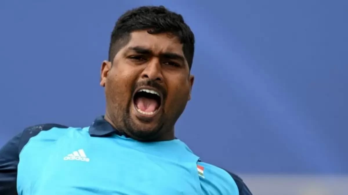 File Photo : India's gold-winning para shot put athlete Sachin Sarjerao Khilari.