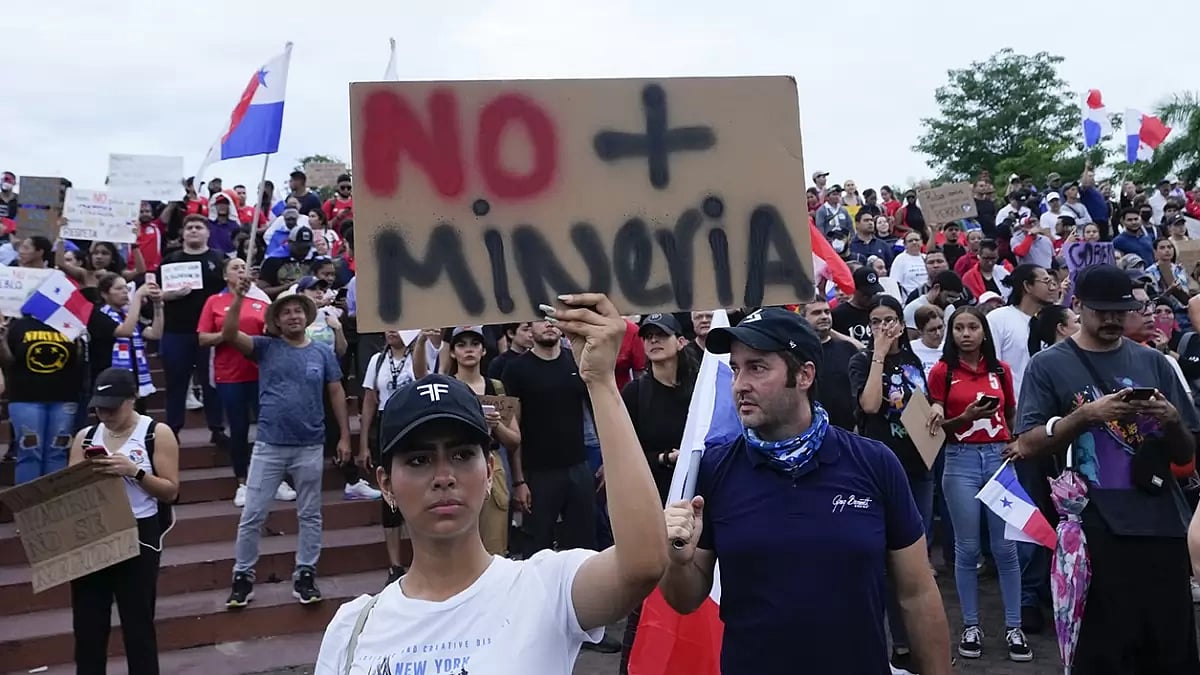 Panama Mining Protest