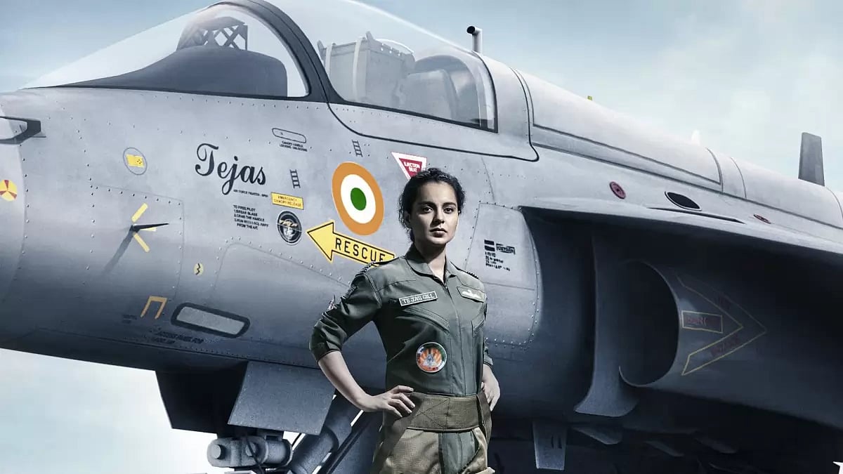Kangana Ranaut In A Still From ‘Tejas’