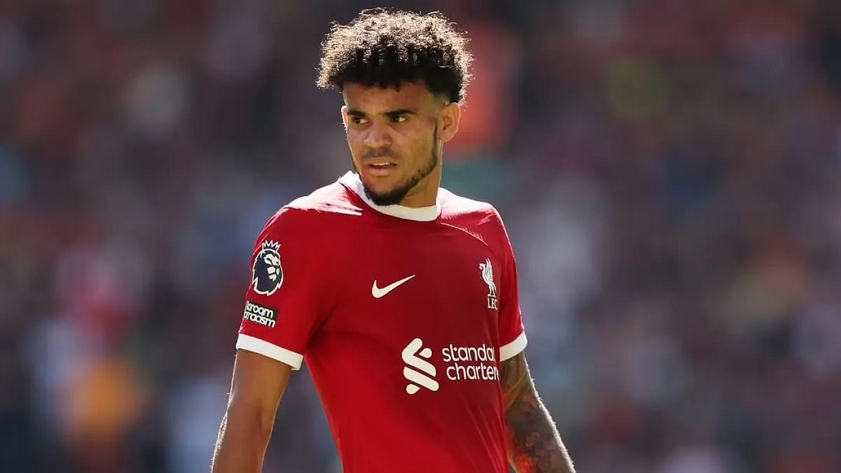 Liverpool star Luis Diaz