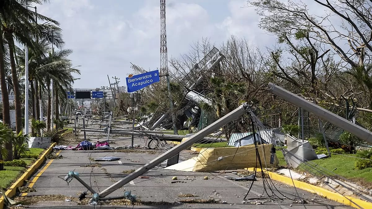 Mexico Hurricane Otis aftermath