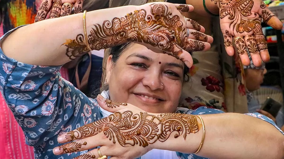 Preparations of Karva Chauth festival