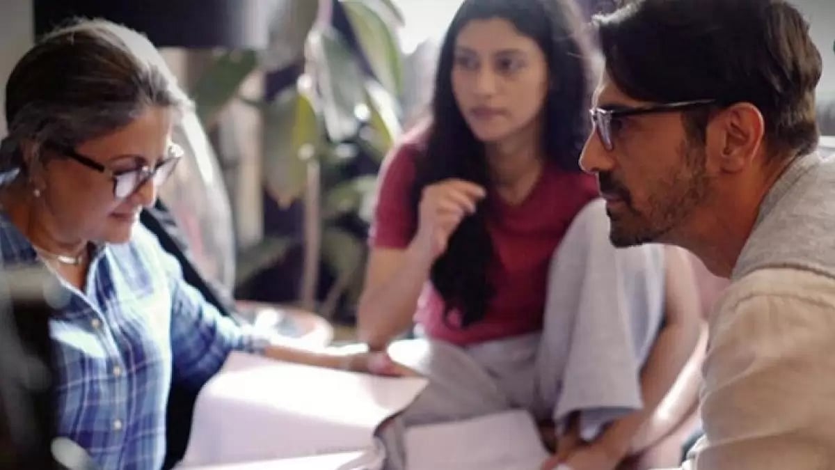 A Still From The Shoot Of ‘The Rapist’ 