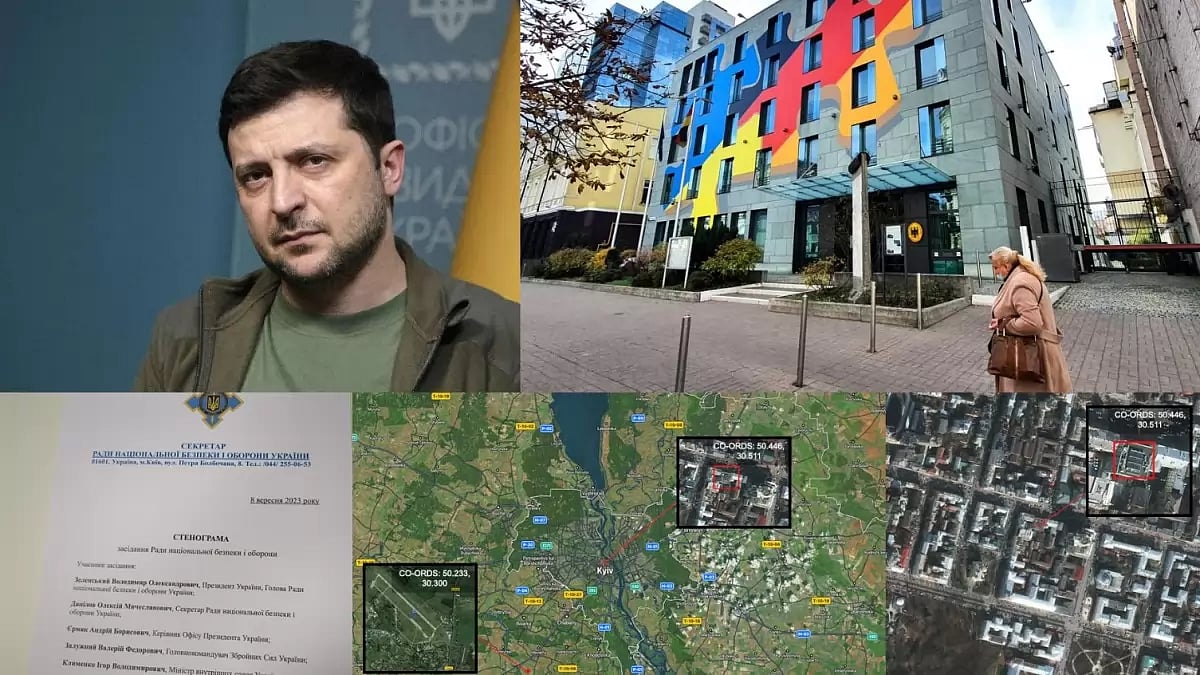 Zelenskyy is planning a false flag attack on German embassy in Kyiv