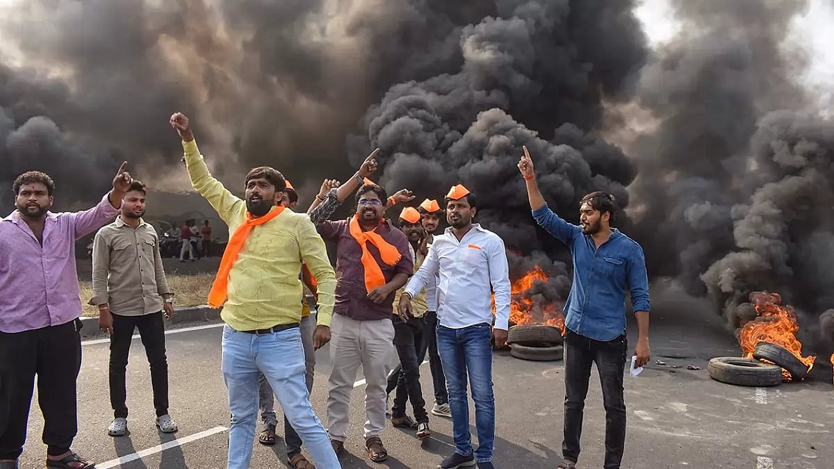 Protest for Maratha reservation