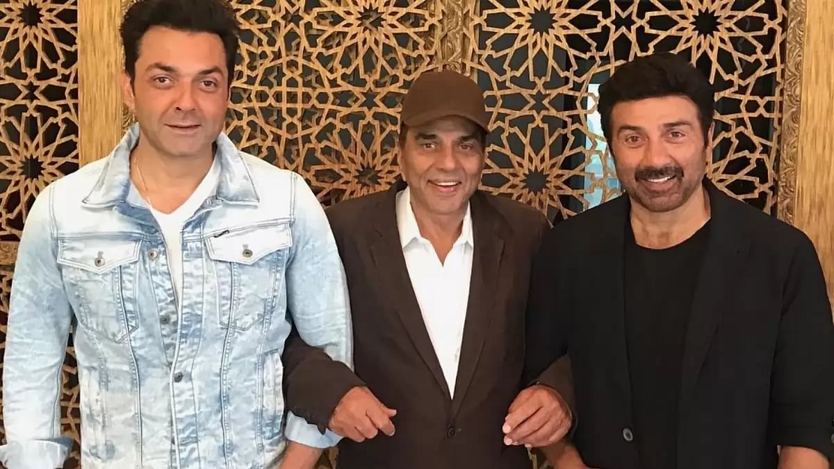 Sunny Deol, Bobby Deol, Dharmendra