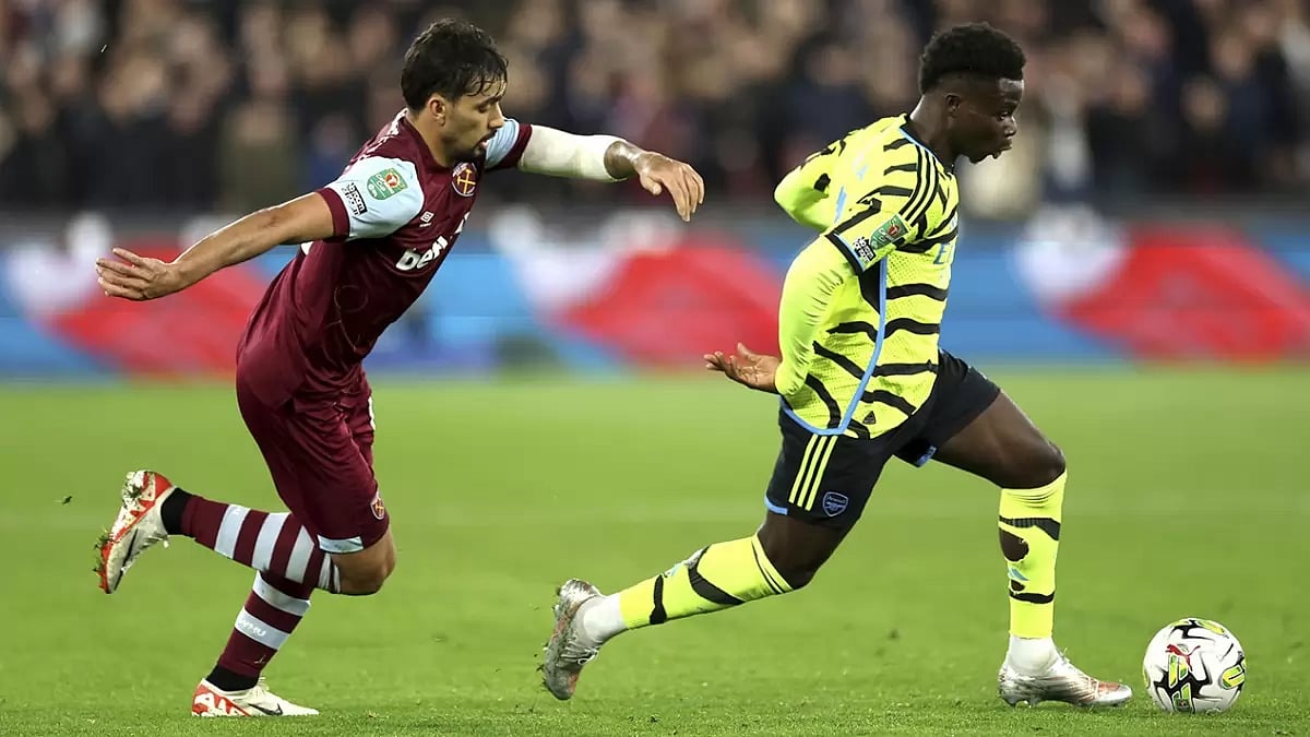 English League Cup 2023-24: West Ham United vs Arsenal 