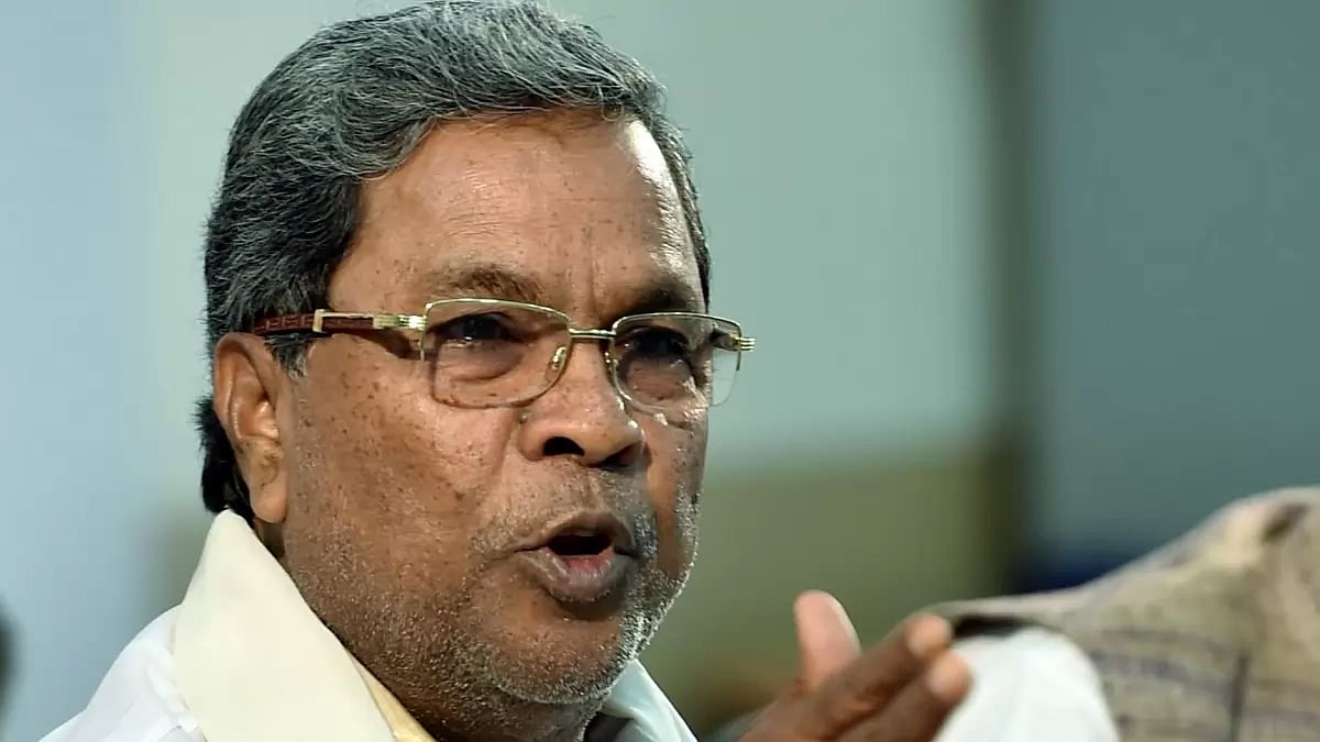 Karnataka Chief Minister Siddaramaiah