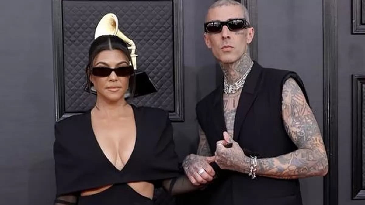 Kourtney Kardashian, Travis Barker 
