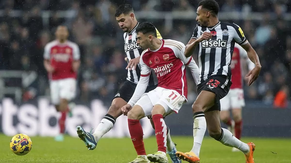 Newcastle United vs Arsenal.