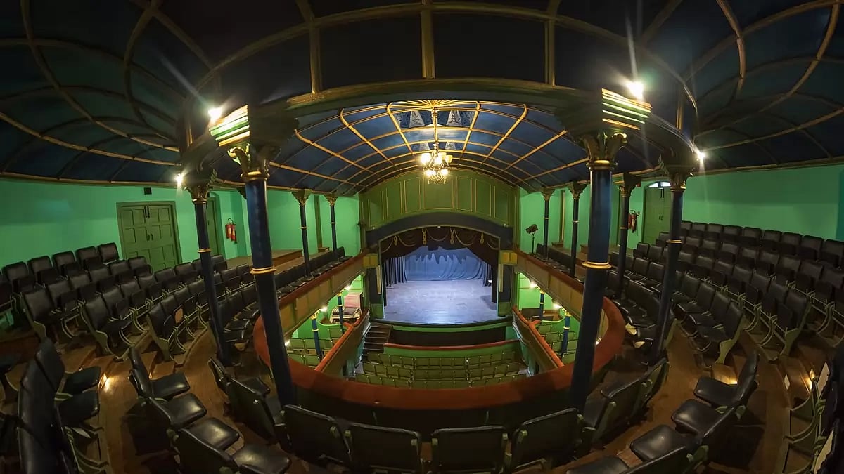Interiors of Gaiety Theatre, Shimla (Photo: Wikimedia Commons) - null