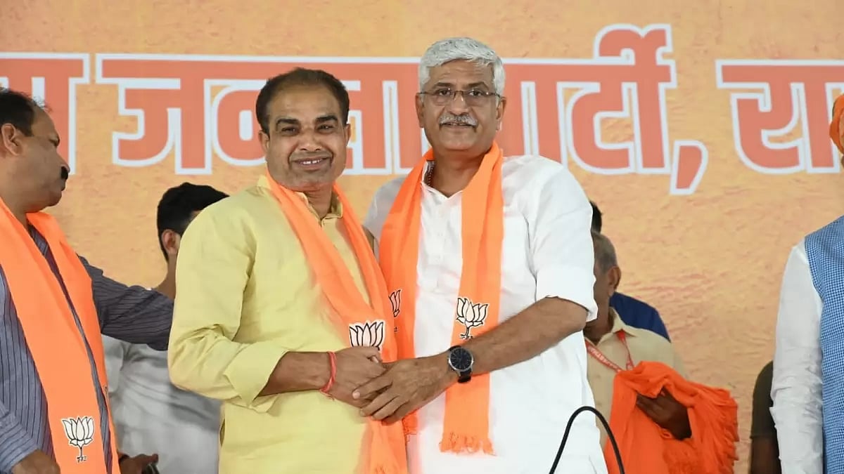 Girraj Singh Malinga joined BJP in the presence of Union Minister Gajendra Singh Shekhawat.