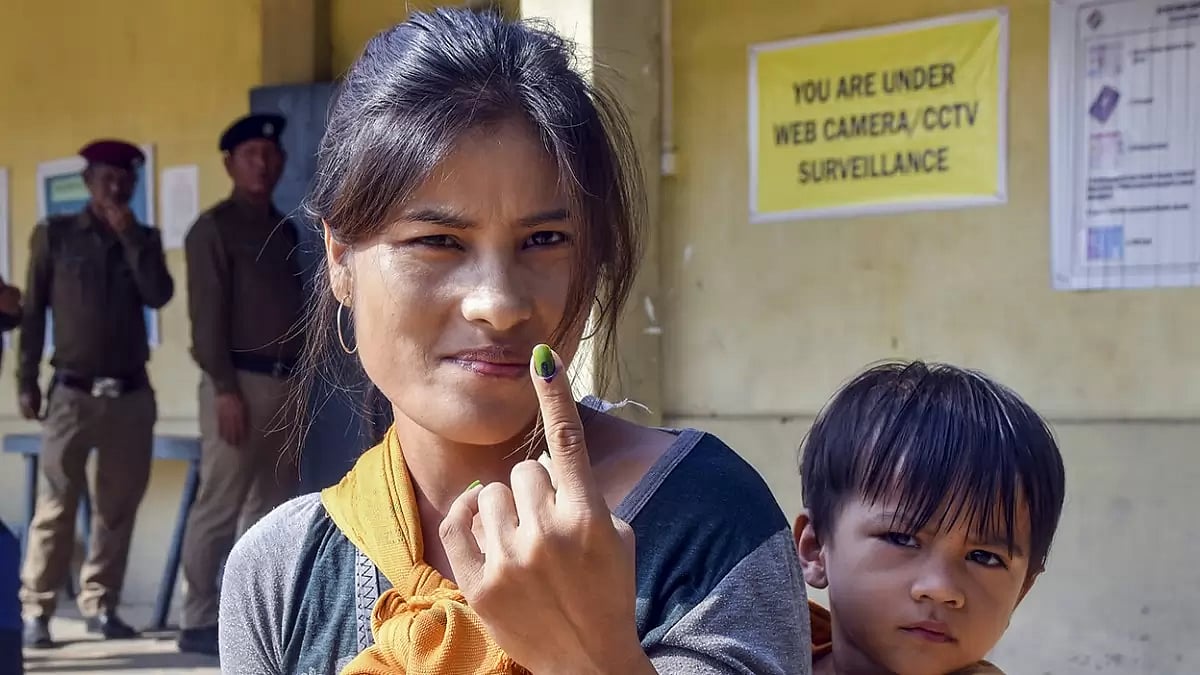 Voting for Mizoram polls