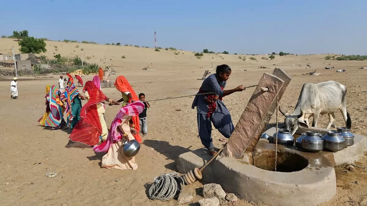 Water scarcity in Barmer, Rajasthan 