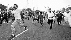 Rahul Gandhi during his Bharat Jodo Yatra