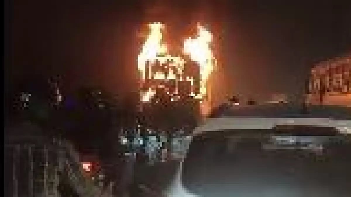 File Image : 2 School Buses Catch Fire In Delhi's Dwarka
