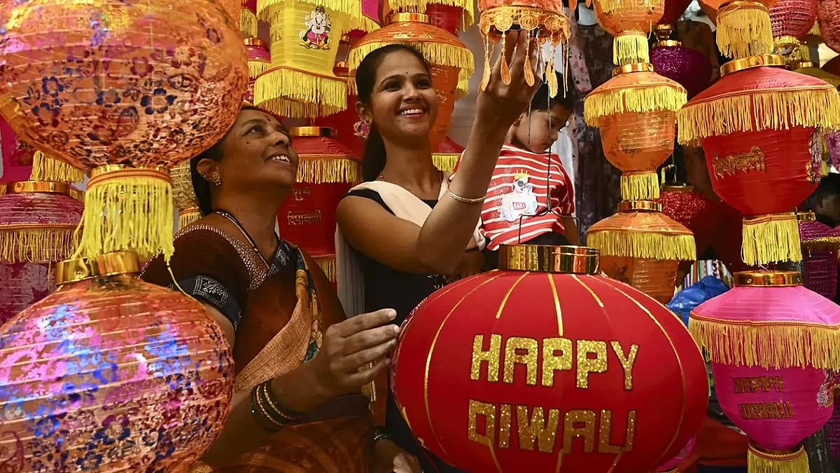 Preps for Diwali celebrations