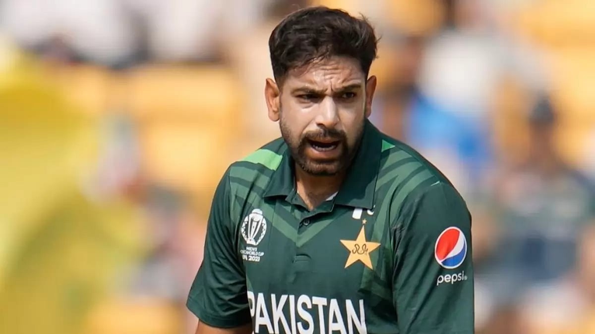File image of Pakistan bowler Haris Rauf