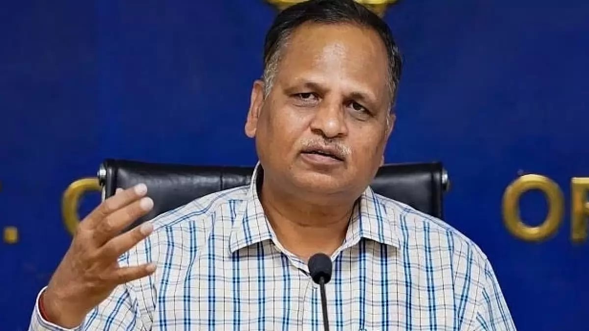 Senior Aam Admi Party (AAP) leader Satyendar Jain