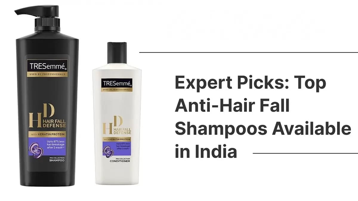 Expert Picks_ Top Anti-Hair Fall Shampoos Available in India