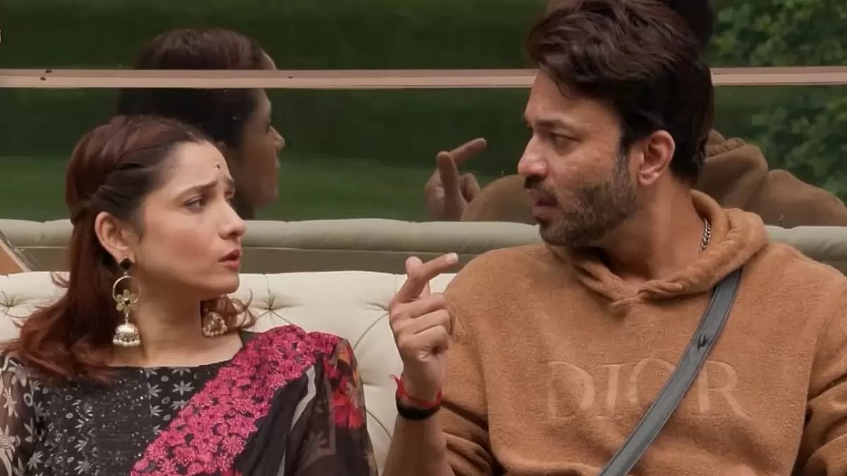 Ankita Lokhande and her husband Vicky Jain on Bigg Boss 17