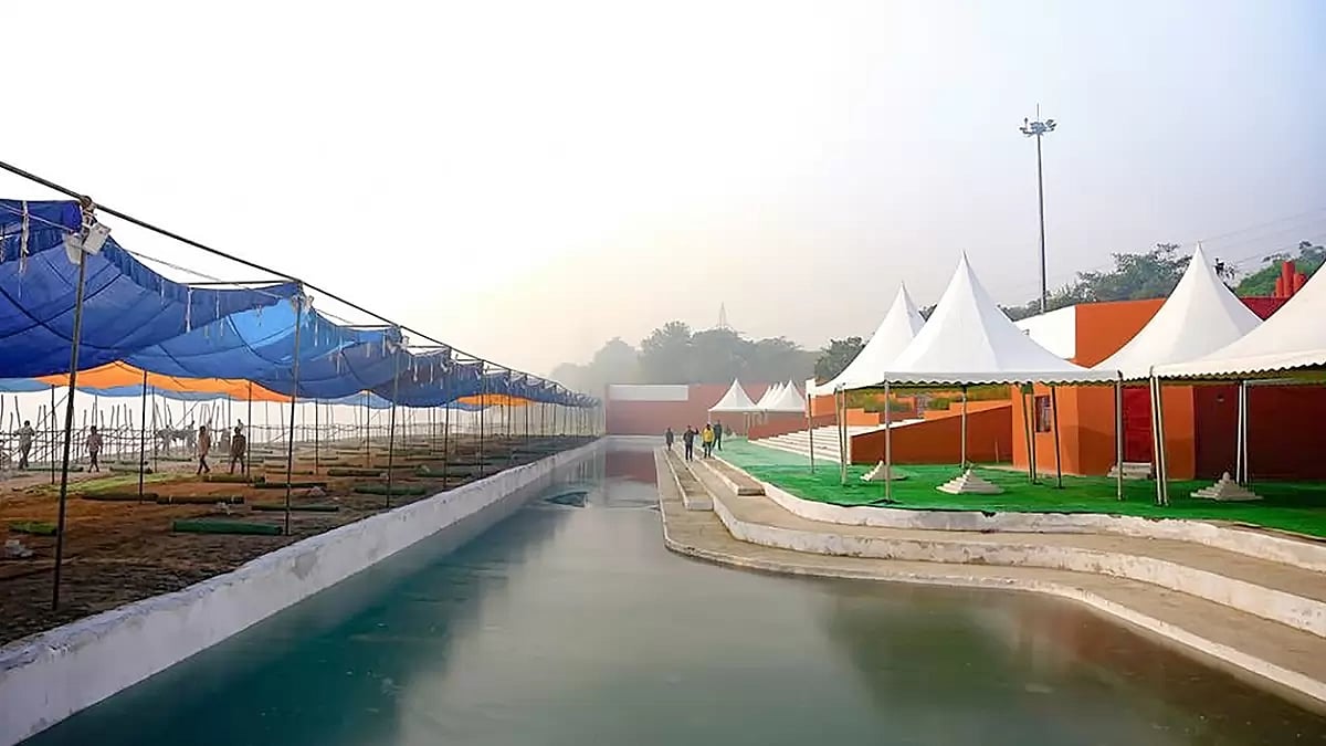 File Photo; Representative image : Preparations for Chhath Puja in Delhi