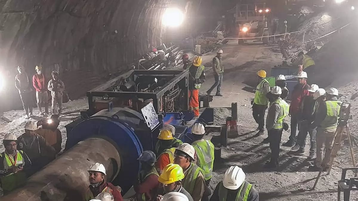 Under-construction tunnel collapsed in Uttarakhand