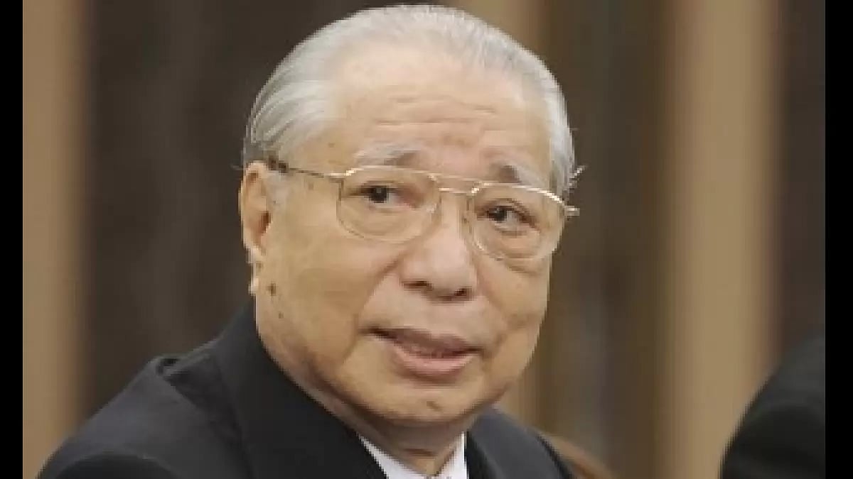 Japanese Buddhist leader Daisaku Ikeda