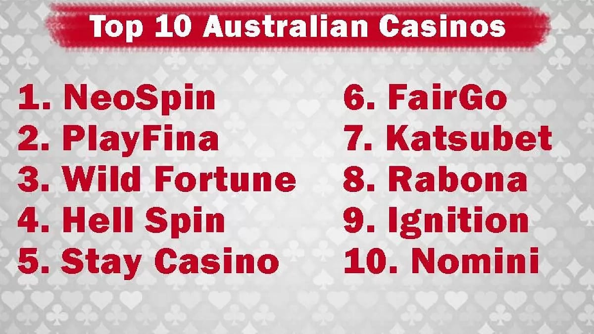 Online Casinos in Australia