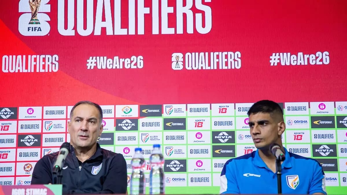 FIFA World Cup 2026-AFC Asian Cup 2027 Qualifiers: India Vs Qatar press-conference