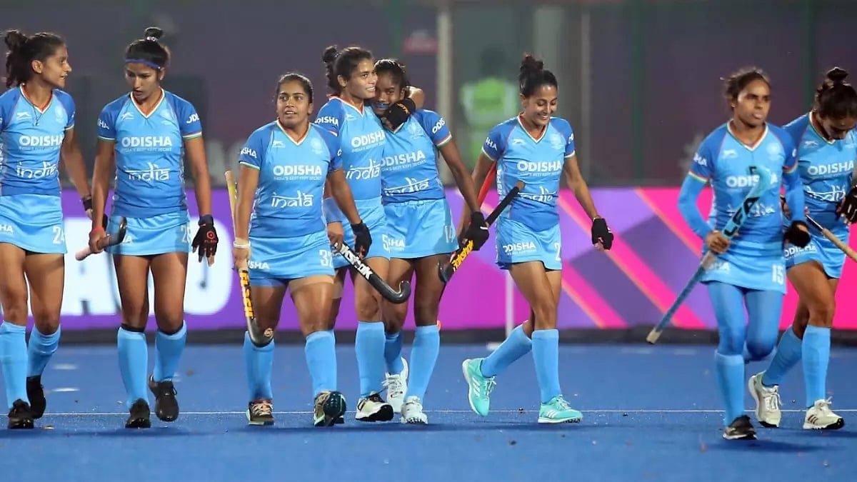 File image of India women's hockey team
